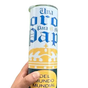 Vaso Termico 20oz Una Corona para el mejor Papá - Del Mundo Mundial - Bottle, Drinkware Flasks Tumbler