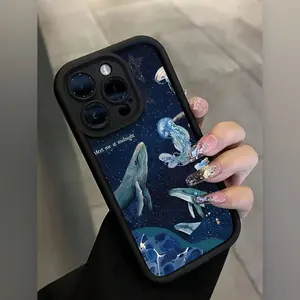 Phone case: Ocean Whale High Bamboo Phone Case Compatible with Apple 17 Pro Max/17 Plus/16/16 Pro/15 Pro Max/15 Pro/15 Plus/15/14/14 Plus/14 Pro/14 Pro Max/13/13 Pro/13 Pro Max/12/12 Pro/12 Pro Max/11/11 Pro/11 Pro Max