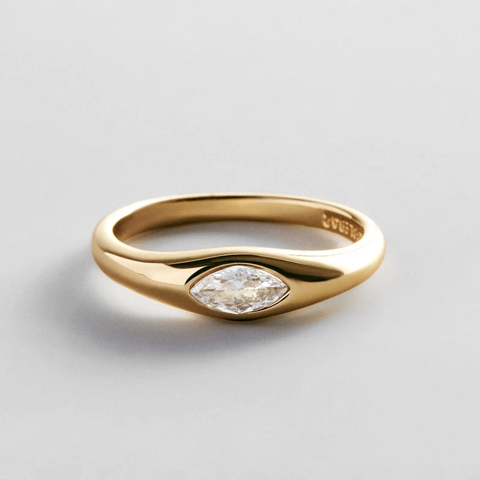 Niecy Gold Pinky Ring, Dainty Gold Jewelry for Women, Ideal Gifts for Women, Fashion Costume Jewelry Accessory, Dainty Ring