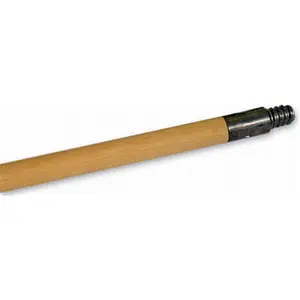 212 MAIN Premier Paint Roller 4-MTP with 48 in. Wooden Pole, Metal Threaded Tip, and Metal Tip