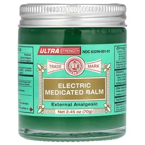 Fei Fah Electric Medicated Balm, Ultra Strength , 2.45 oz (70 g)