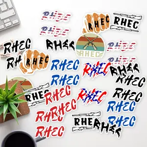 Stickers Pack 20 Pcs RHEC Vinyl Colorful Waterproof Skateboard Bottle Luggage Water Bumper Bike Car Guitar Laptop Aesthetic