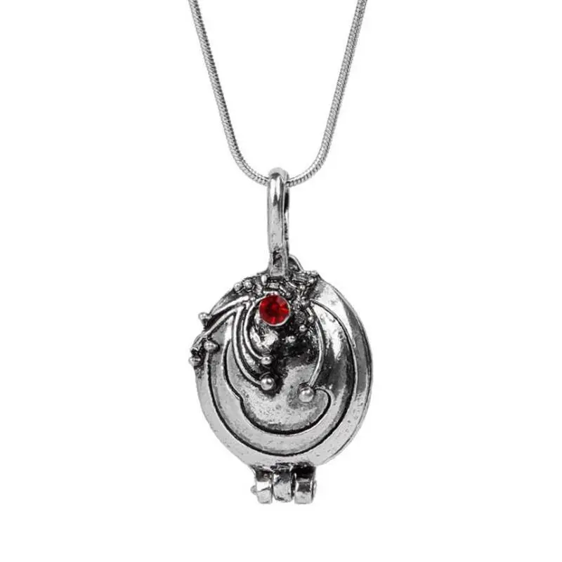 Necklace Elena Gilbert Necklaces for Women Movie Jewelry Charm Katherine Klaus Forbes Blue Stone Choker