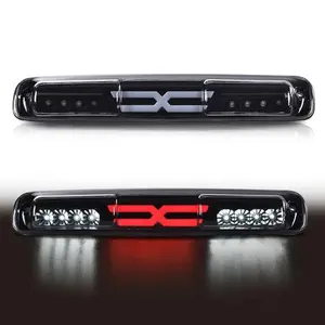 Fit For 1999-2007 Silverado/Sierra Third 3rd Brake Light Cargo Lamp Black/Smoked