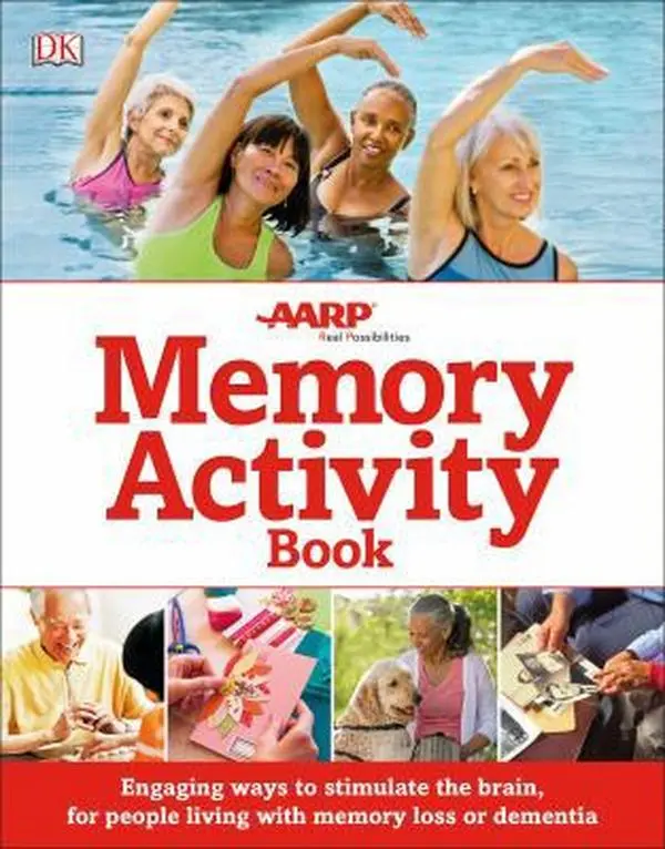 USED Book - The Memory Activity Book: Engaging Ways to Stimulate the Brain for People Living with Memory Loss or Dementia by DK (Paperback) - english