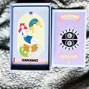 Soft as Clouds Tarot Deck & Guide