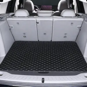 Car Trunk Mat for Rear Cargo Liner Trunk Protection Mat Reduce Odor Stylish Trunk Mat Fit Liner Car Trunk Protector Mat Perfectly Practical Car Interior Accessory