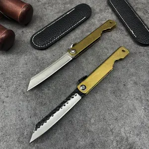 Folding Knife, 1 Count Portable Pocket Knife, Outdoor Camping Knives, Durable Knife for Outdoor Camping Hiking, Camping Kitchenware