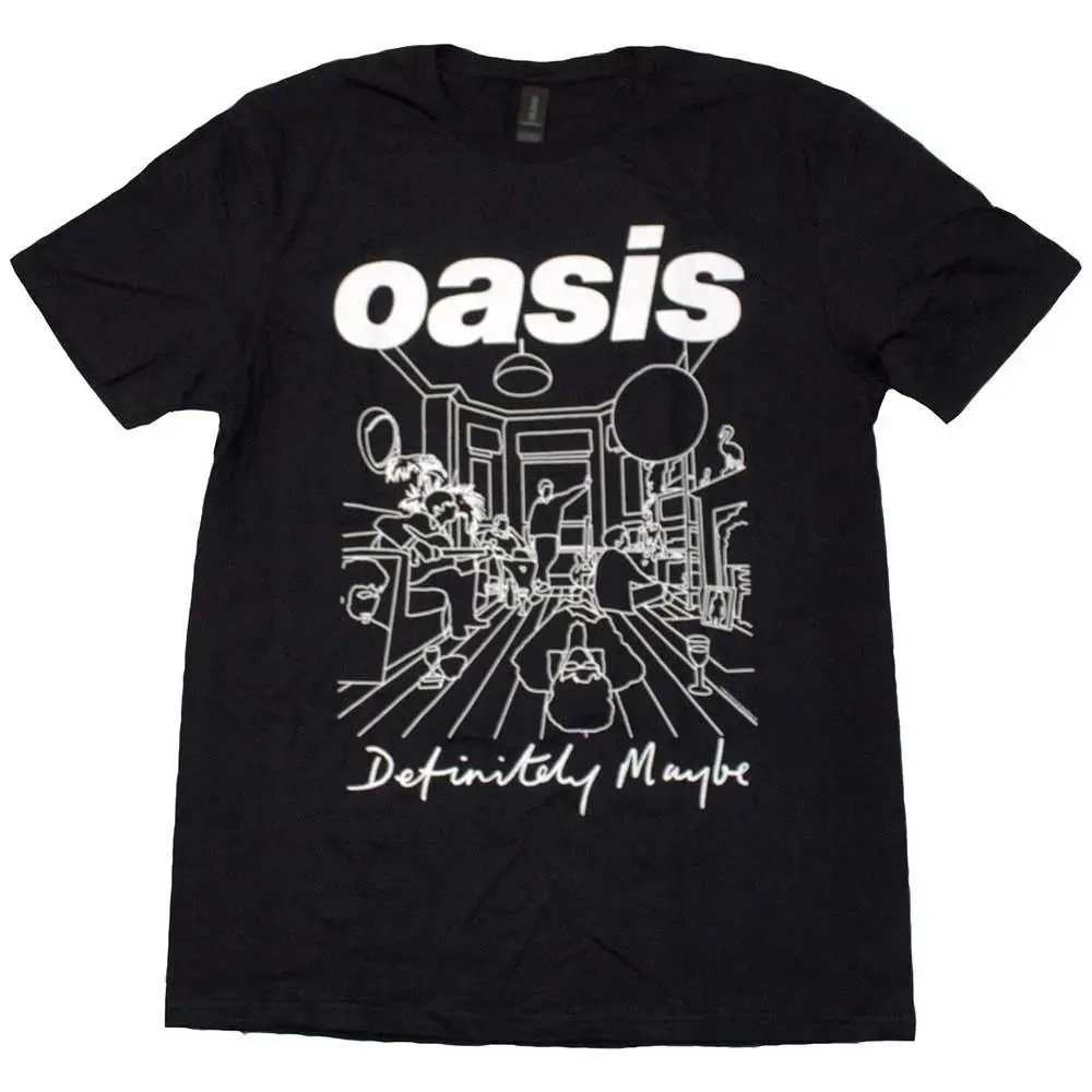 Oasis Graphic T-Shirt, Classic Britpop Music Tee, Vintage Cotton Apparel