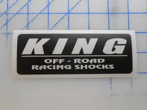 King Shocks Decal Sticker . . 11 Coilover Baja Prerunner Lift Kit Race