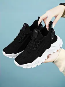 Women's Fashion Breathable Flat Casual Sports Shoes, Multi-Functional Comfort Lightweight Walking Shoes, Classic Design, Spring Summer