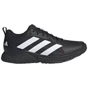 Adidas Women's Black Court Team Bounce 2.0 Sneakers, HR1236 (No Box)