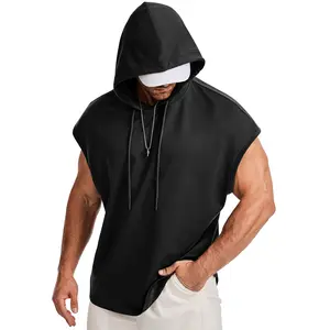 JMIERR Men's Drawstring Hooded Shirts - Casual Loose Fit Cotton Hoodies Tee Shirt for Daily Wear