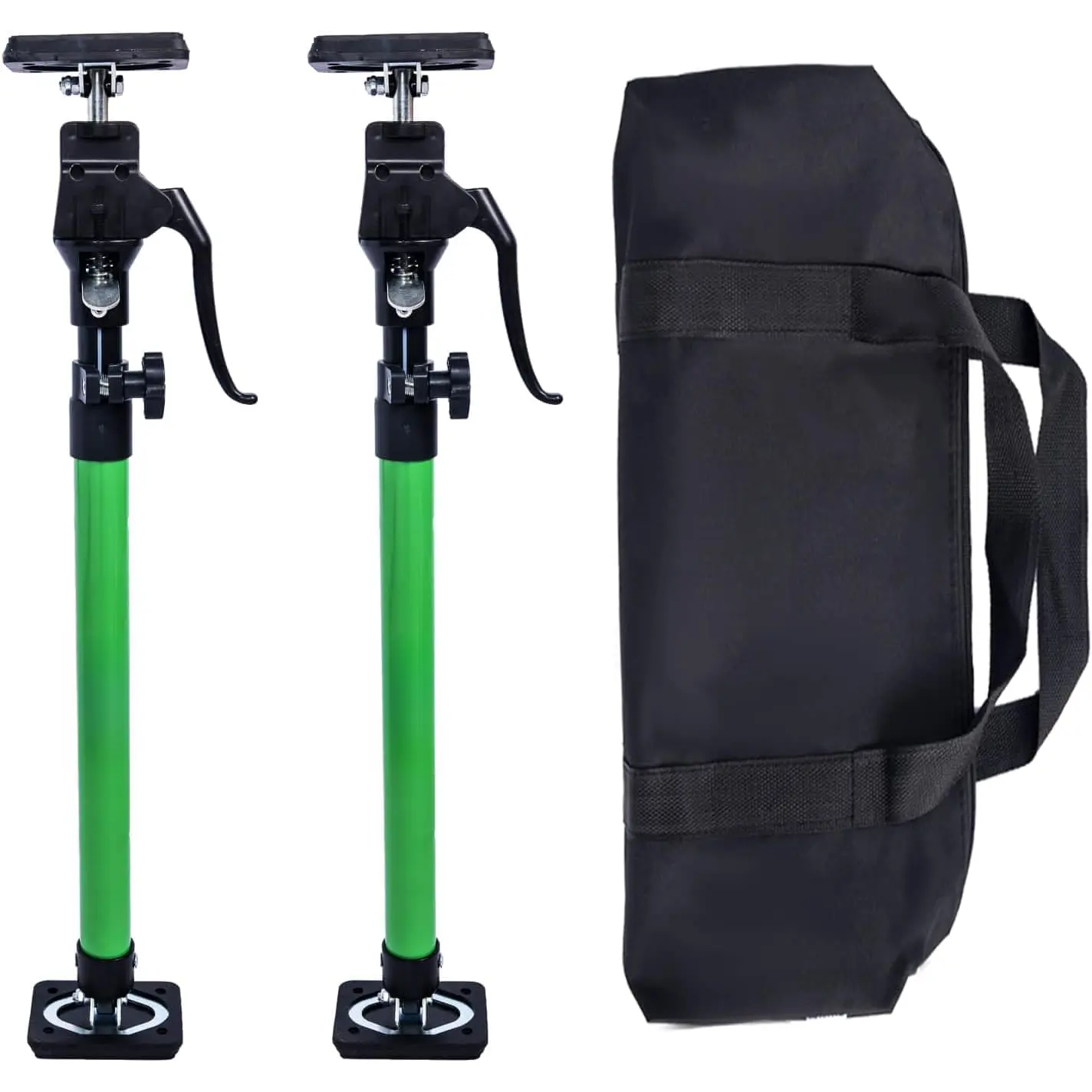 Cabinet Jack Tools for Installing Cabinet 23.6-45.3 inchs Adjustable Third Hand Support Pole Drywall Jack Cabinet Lift,198 LB Capacity 2-Pack