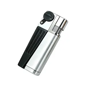 Compact Pocket Lighter (Gas Not Included) - Non-Windproof Refillable Butane Lighter, Ideal for Camping, Hiking, BBQs, and Emergency Kits, Lightweight & Travel-Ready Foldable