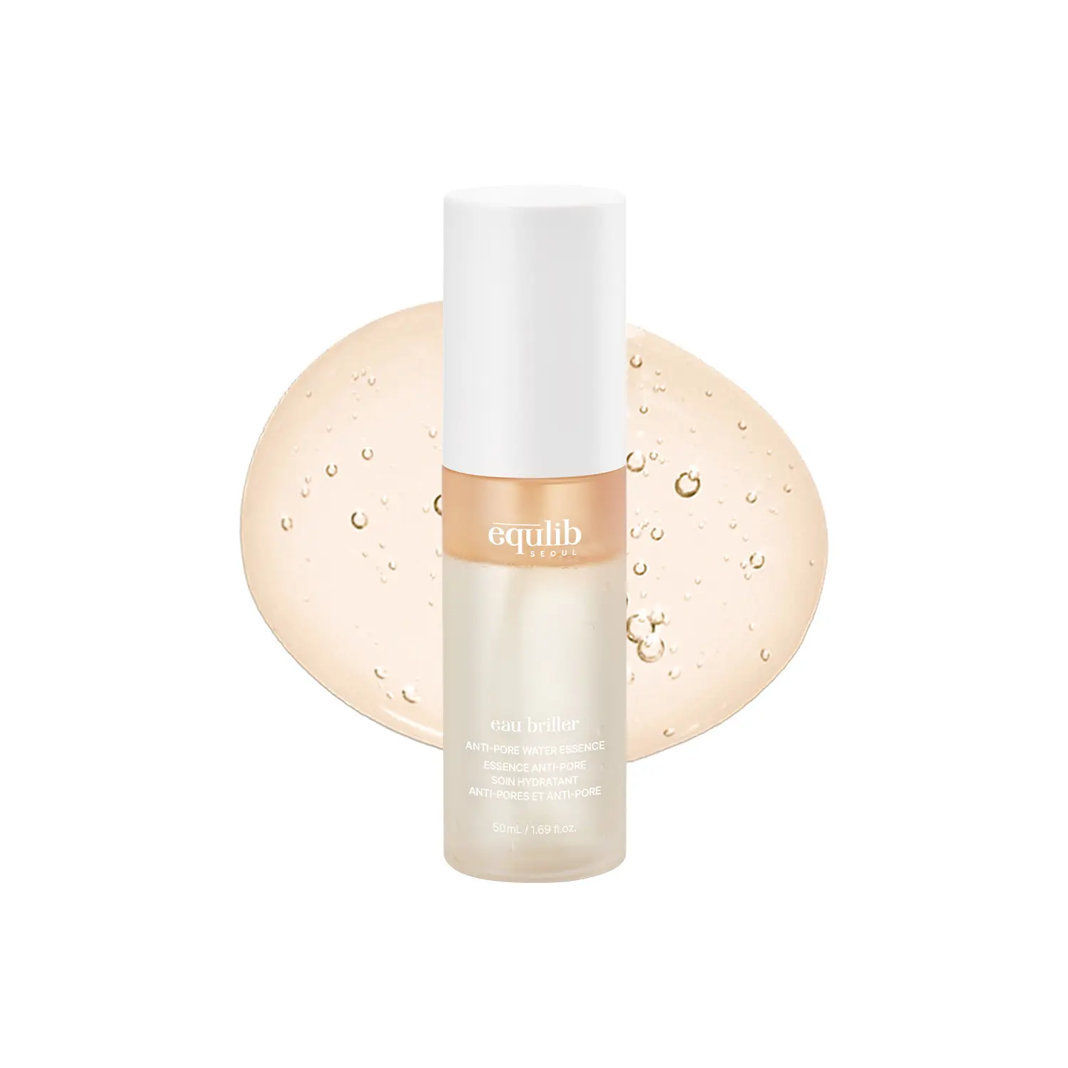 Equlib Eau Briller Water Essence (50ml) | Hydrating Facial Essence | Brightening Water Essence | Bakuchiol Face Essence | Pore Refining Skincare