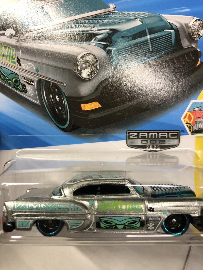 Hot Wheels 2025 Mazda Autozam ZAMAC HW Dream Garage Custom '53 Chevy ZAMAC HW Art Cars Lot Sculpture 1:64 Scale