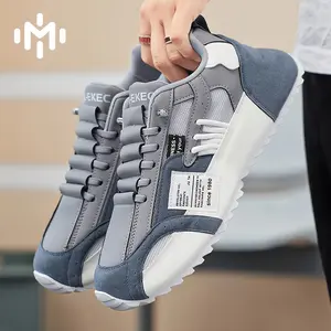 Men'S Casual Fashion Sports Shoes Low-Top Breathable Fabric Upper Round Toe Cap Sneakers Outdoor Walking Jogging Versatile Men'S Sneakers -Breathable, Height-Boosting Casual Shoes For All-Season Comfort With Alphabet Print& Stripes  Casual  Closed Trainer