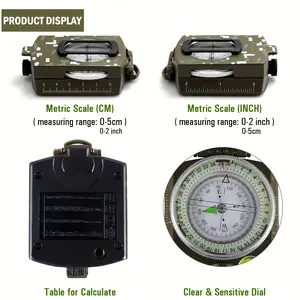 Navigate Your Way Out of Any Situation with This Waterproof Survival Compass!