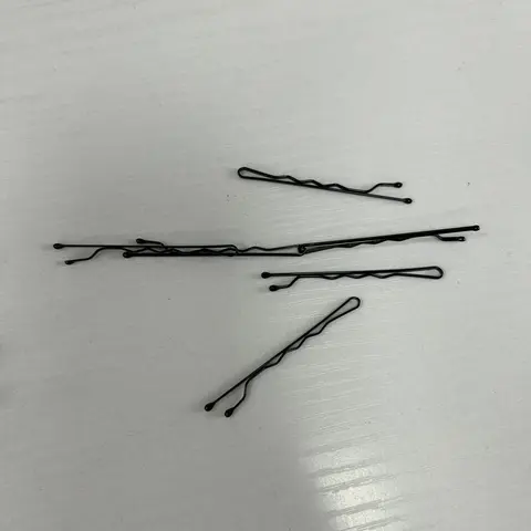 Unisex Basic Simple Invisible Black Straight Hair Clip - Fashion Accessory for Broken Hair Management, Easy Organization, Portable, Seamless Blending, Free Gift