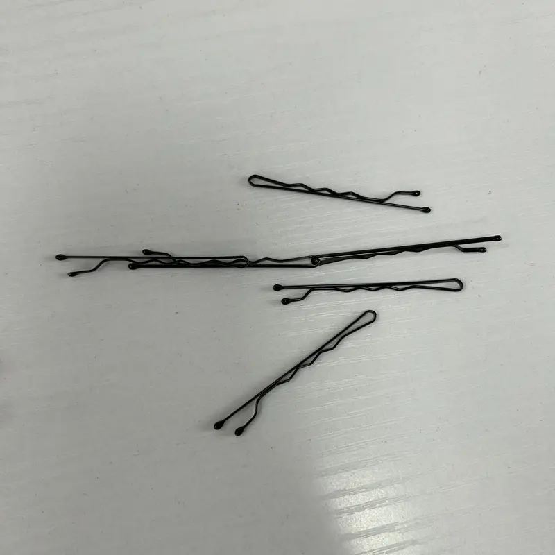 Unisex Basic Simple Invisible Black Straight Hair Clip - Fashion Accessory for Broken Hair Management, Easy Organization, Portable, Seamless Blending, Free Gift