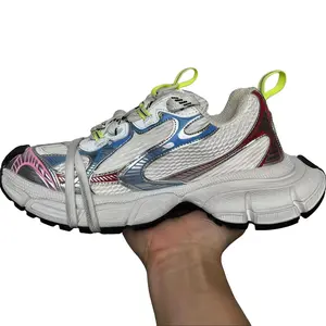 trendy running chunky shoes men's and women's 3xl dad shoes size 35-46 designer height increasing thick sole trainers multiple colors Phantom Bow tie sports shoes