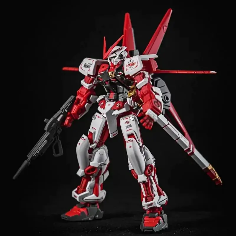 HG 1/144 Astray Red Frame Mech Assembly Model Kit Action Figures Desktop Decoration Doll Boys' Puzzle Toys Gifts Collectible