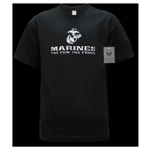 212 MAIN Men's Casual Cotton Short-Sleeve Round Neck T-Shirt - Rapid Dominance Military Print, Streetwear Style, The Few Graphic, Black, Medium