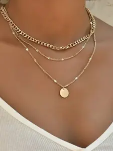European and American style jewelry, Boho Chic Crystal, short clavicle chain, pendant, sweater chain, men's and women's crystal polka dot multi-layered necklaces, delicate summer jewelry