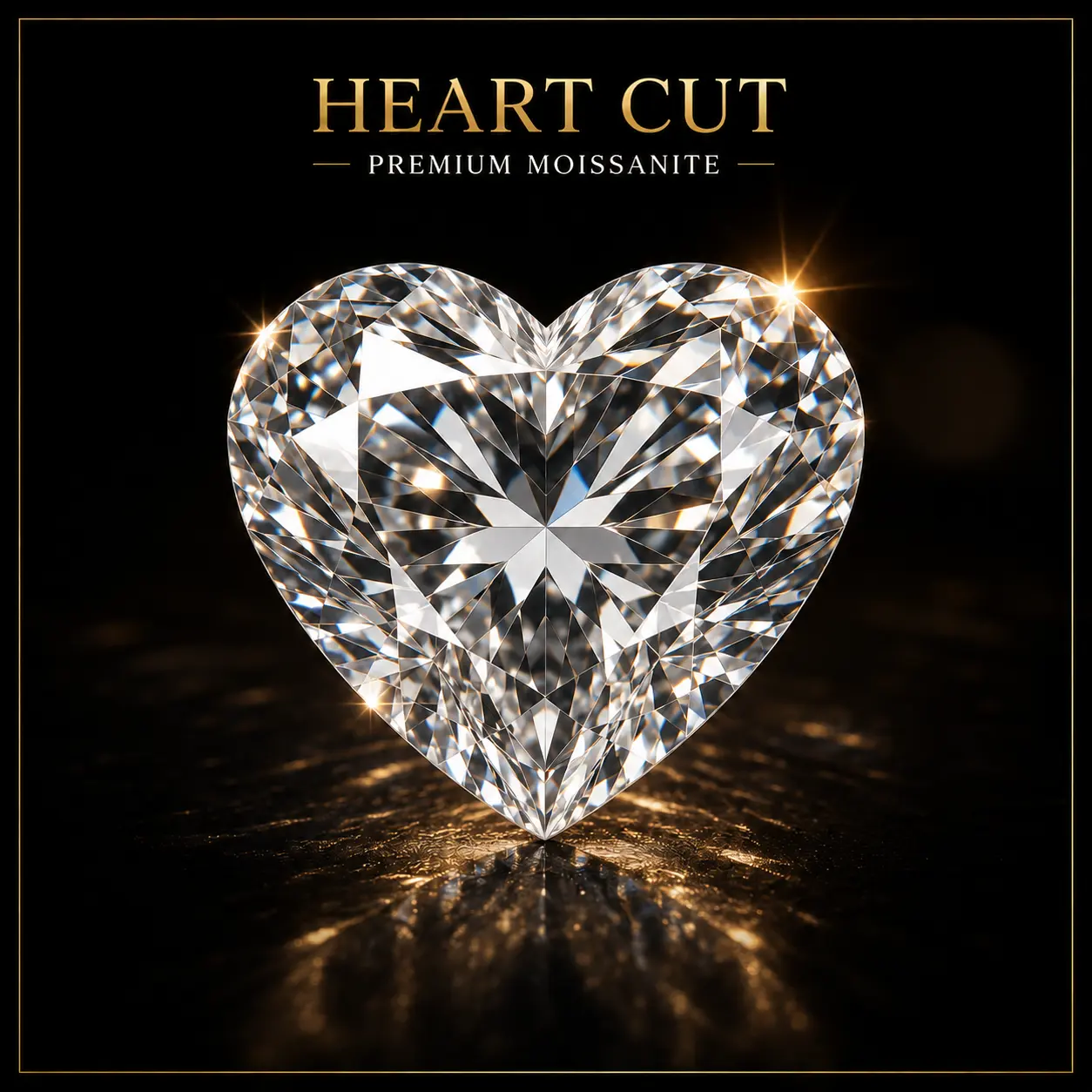 .Heart-Cut Moissanite Rough, Artificial Gemstone for Jewelry Accessories & Derivatives, Clothes Accessories