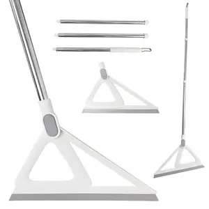 Multifunction Magic Broom,Silicone Squeegee Broom,Pet Hair Remove Broom,Cleaning Rubber Broom Sweeper,Suitable for Living Room, Kitchen, Bathroom,Windows