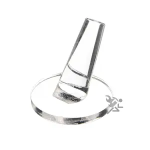 OnFireGuy Jewelry Ring Display Stand Holder with Round Base