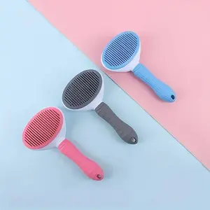 Pet Hair Removal Brush, 1 Count Pet Grooming Brush, Grooming Comb, Pet Hair Remover, Dog & Cat Grooming Supplies, Dog & Cat Accessories
