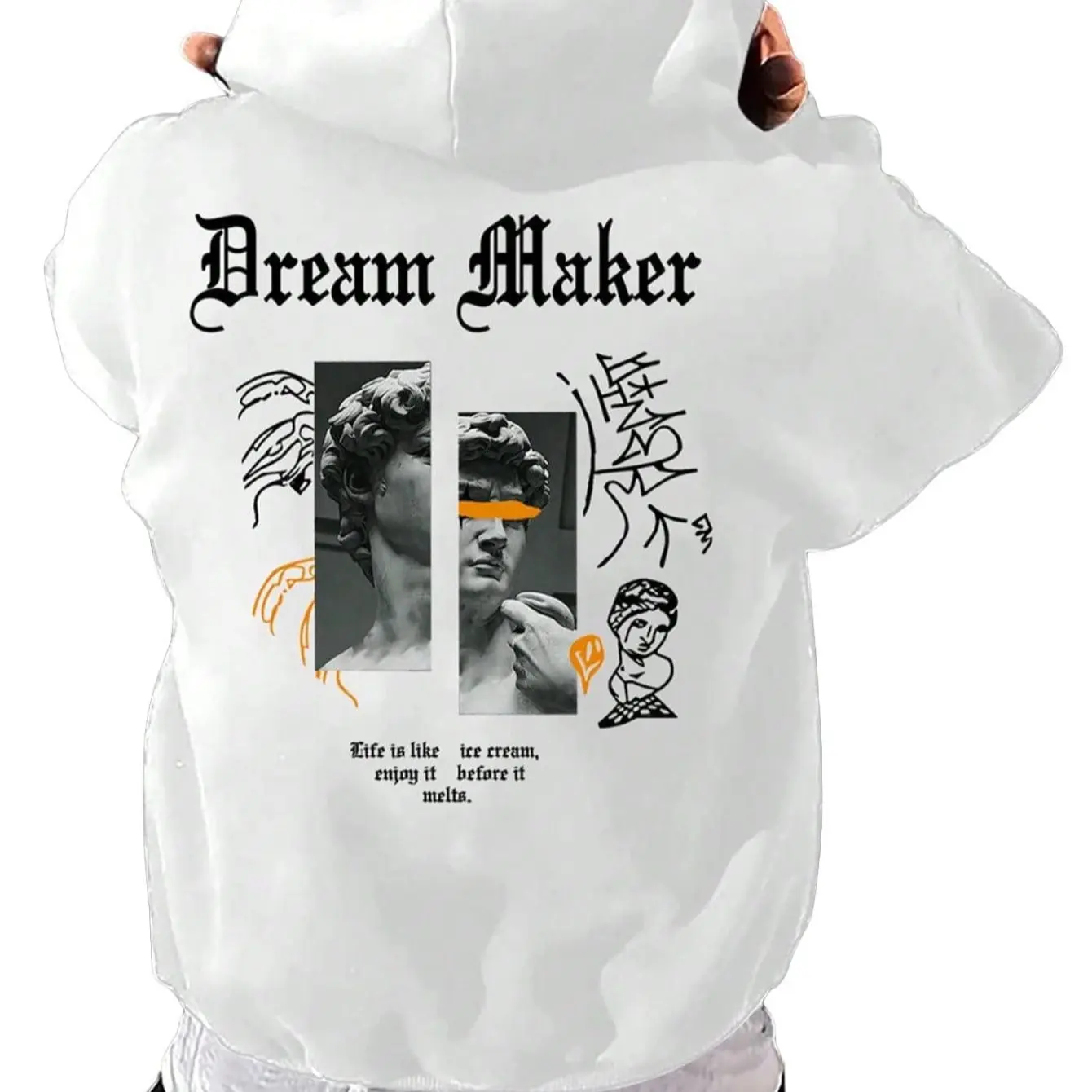 Hoodie-White