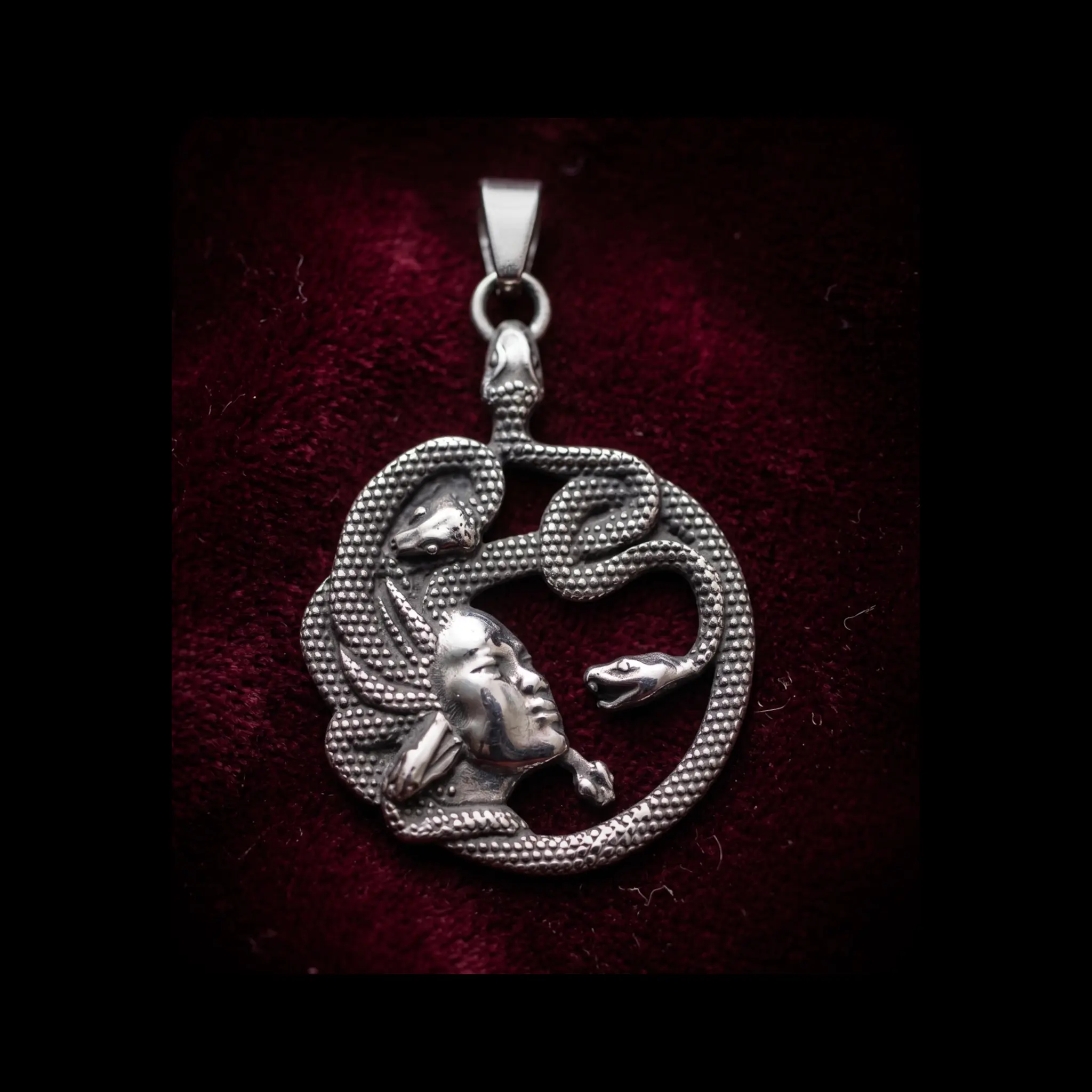Medusa's Love Pendant