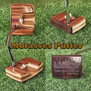Molassas style Rosewood exotic wood Woodrich Regal Putter