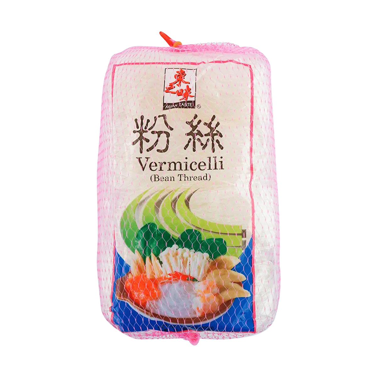 ASIAN TASTE Longkou Vermicelli Noodles 300g - Authentic Chinese Mung Bean Glass Noodles for Stir-fry, Soup, Hot Pot