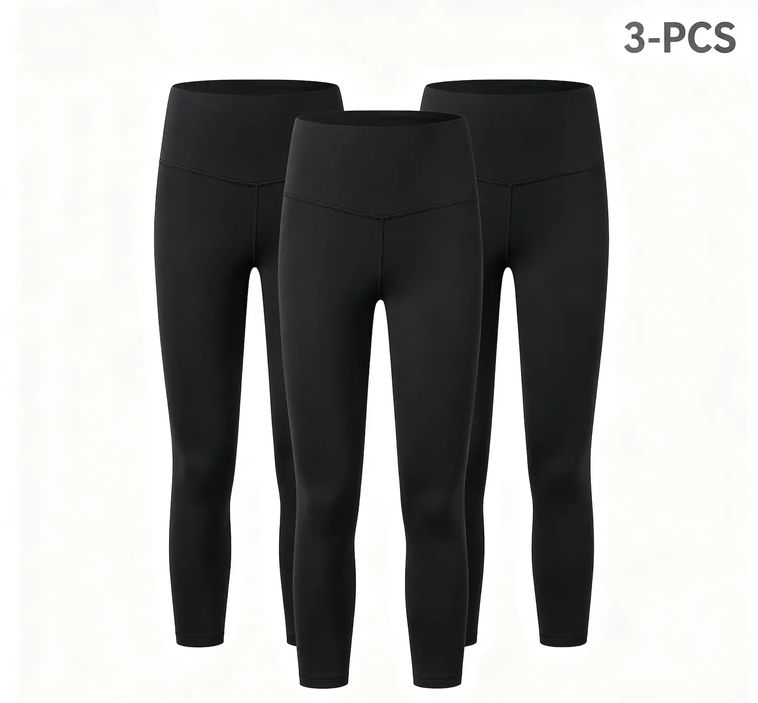 [3-PCS]Colorfulkoala Women's Dreamlux High-Waisted Workout Leggings w/ Hidden Pocket Buttery Soft Stretchy Yoga Pants 25"/28" Inseam Butt Lift Skinny Fit Moisture-Wicking Breathable Sports Bottoms