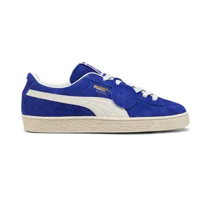 PUMA Mens Suede Charles F. Stead Ii Lace Up Sneakers Shoes Casual - Blue