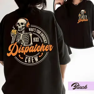 CUSTOM Name - What Your Emergency Shirt, 911 Dispatcher Shirt, Dispatcher Crew Shirt, Custom Emergency Dispatcher Sweatshirt, Personalized Dispatch Gift