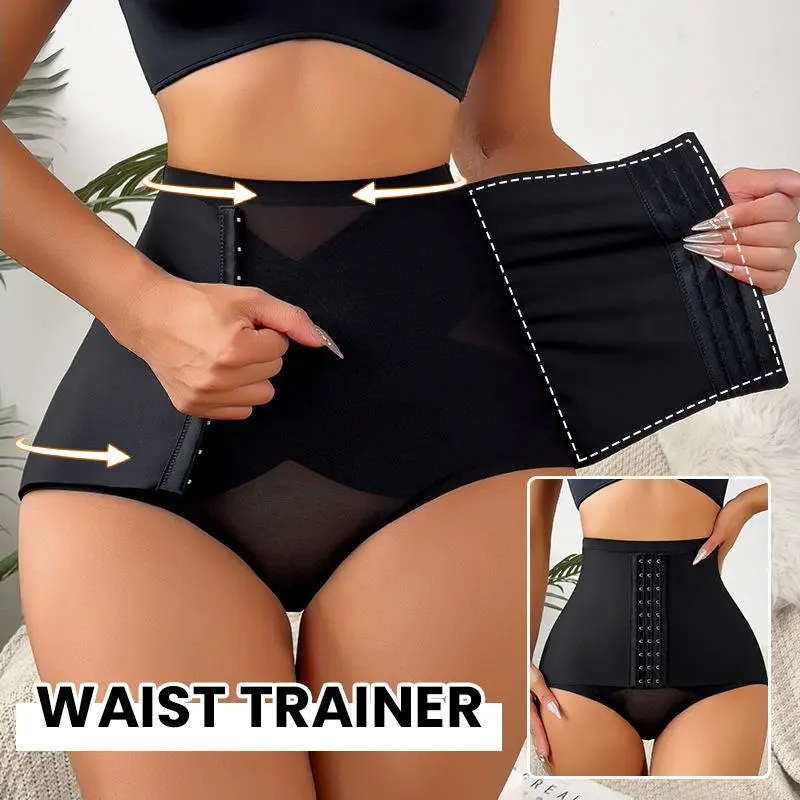 Women's Waist Trainer Corset Shapewear, Tummy Control Girdle Waist Cincher,Seamless Postpartum  Compression Womenswear,Body Shaper,Stretch Fabric women faja  Adjustable wedding booty lifter High Shaping Panty nebility abdominal belt padded undies pads Bla