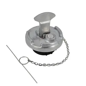 Fuel Cap L-5A Lever Style 4" Non-Locking, Vented, 4" SCH 40/80 Neck, Aluminum for Trucks