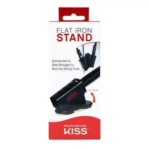 KISS Flat Iron Stand Convenient and Safe Storage for Most Hot Styling Tools