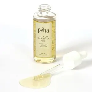 PSHA Labs Scalp Treatment Oil with 12 Ancient Oils, Squalane & Peptides – Hydrating Leave-In Scalp Serum for Hair Growth, Density & Strength – Balances Dry Scalp & Thinning Hair – 50ml