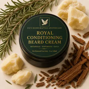 Royal Conditioning Beard Cream – Deep Botanical Conditioning for Softness & Shape