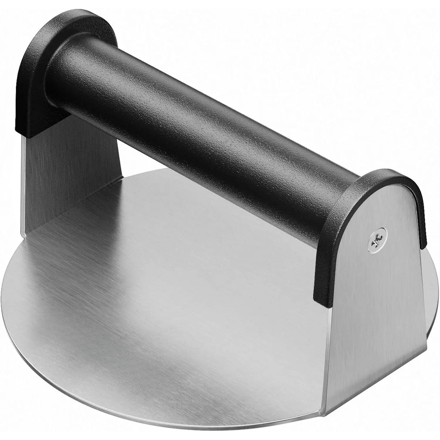 Burger Press, 6" Stainless Steel Burger Smasher for Griddle, Nonstick Round Hamburger Smasher Tool for Cooking Bacon, Patty, Ground Beef, Meats, Dishwasher Safe, Christmas  Package for Men