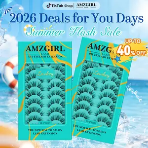 AMZGIRL Lash Clusters 10 Pairs Eyelash Clusters (2 Boxes)