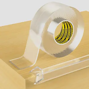 Clear Edge Protector Strip, 1.57in x 9.84FT, Edge Wrap Cover Tape, Self Protective Bumper Guards for Cabinet Door Desk Table Bed Furniture, Countertop, Waterproof