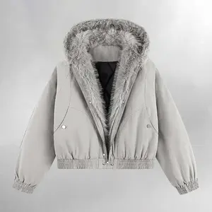 Men's fashionable hooded jacket, thick, loose, comfortable, warm jacket, casual couple outfit, suitable for daily use and couples going out in winterRAIMENTRY