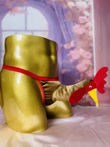 TUOLIDI men briefs Christmas gifts Halloween gifts Comfy Breathable Mankini Men Thong Underwear boxer cock elephant reindeer cute cartoon